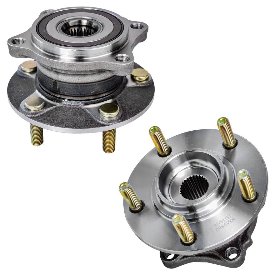 Rear Wheel Hub and Bearing - 512382 x2