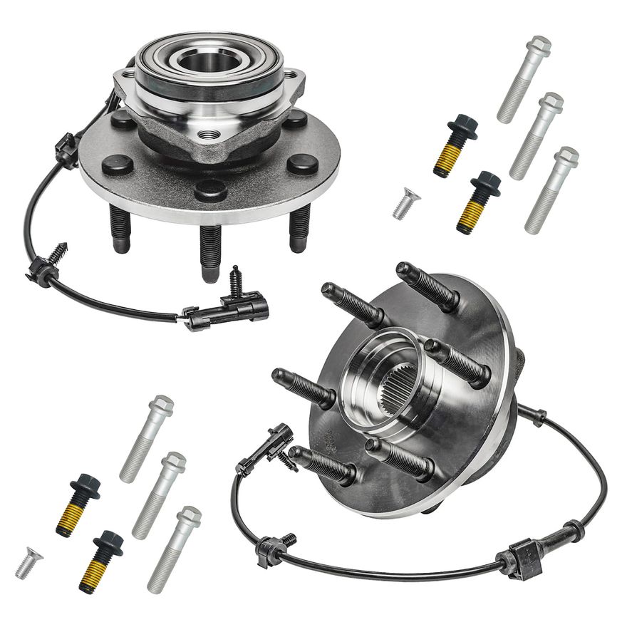 Main Image - Front Wheel Hub Bearings Bolts