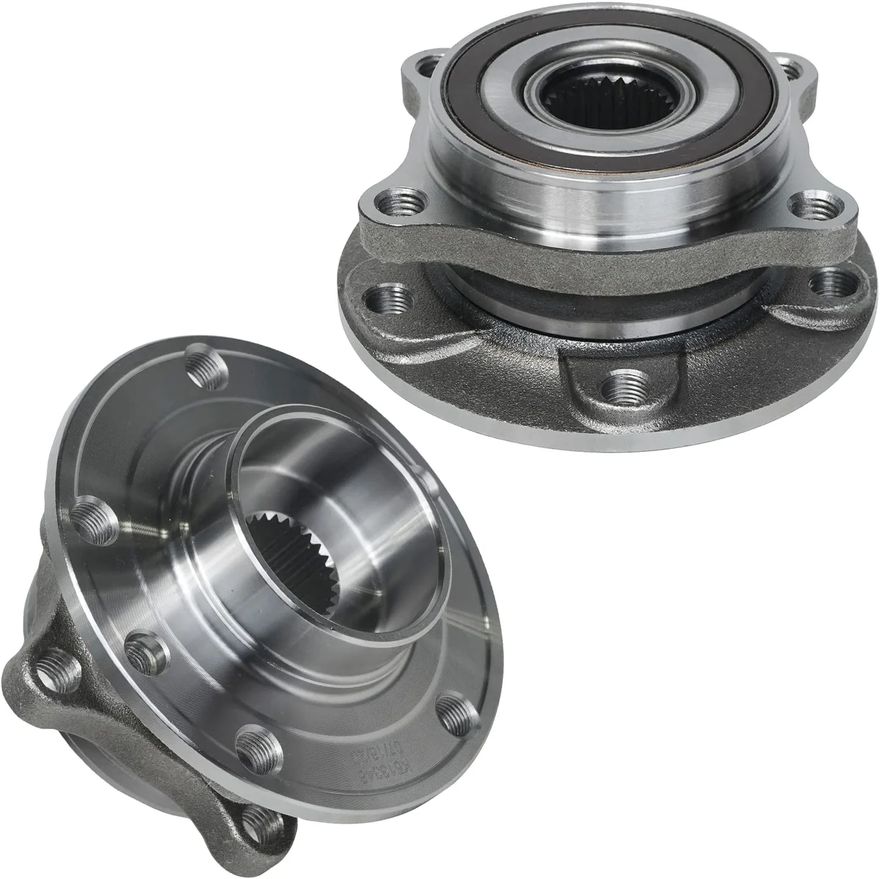 Front Wheel Hub and Bearing - 513348 x2