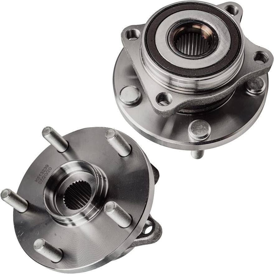 Front Wheel Hub and Bearing - 513239 x2