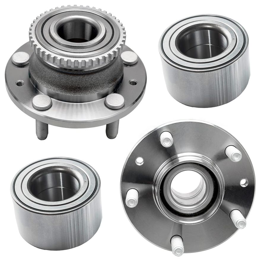 Main Image - Front Rear Wheel Hubs & Bearings