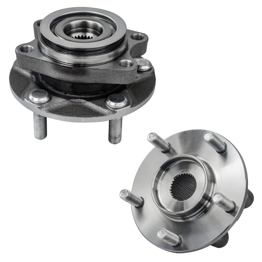 Rear Wheel Hub and Bearing - 512373 x2