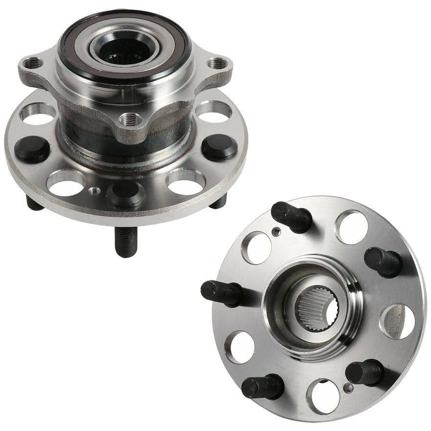 Rear Wheel Hub and Bearings - 512321 x2