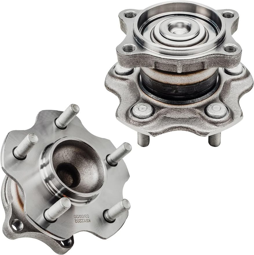 Rear Wheel Hub and Bearing - 512202 x2