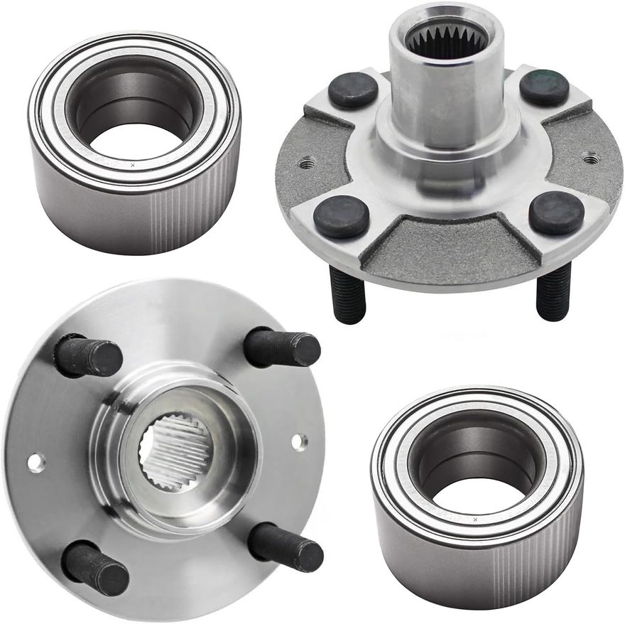 Main Image - Front Wheel Hub and Bearings