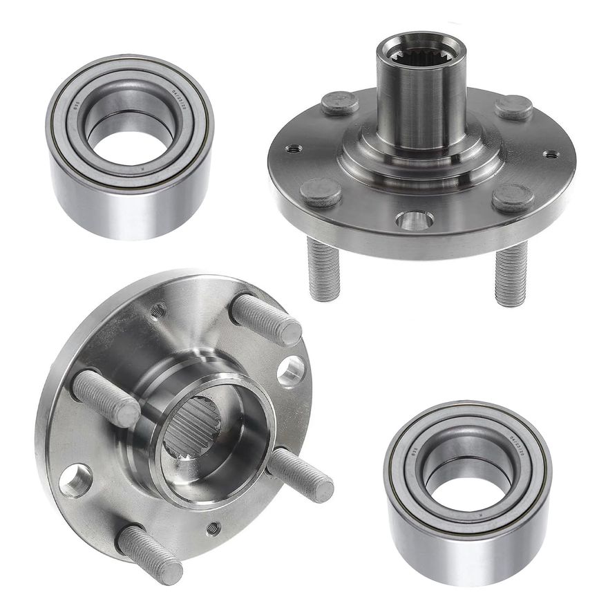 Main Image - Front Wheel Hub and Bearings