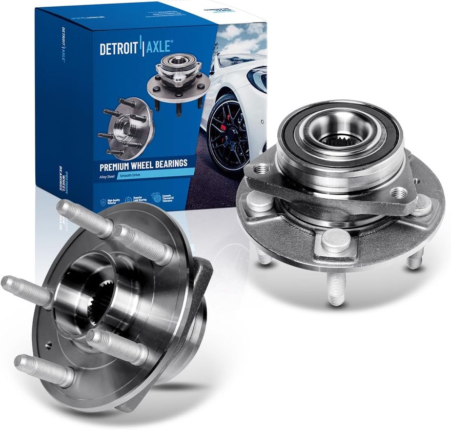 Front Wheel Hub and Bearing - 513282 x2
