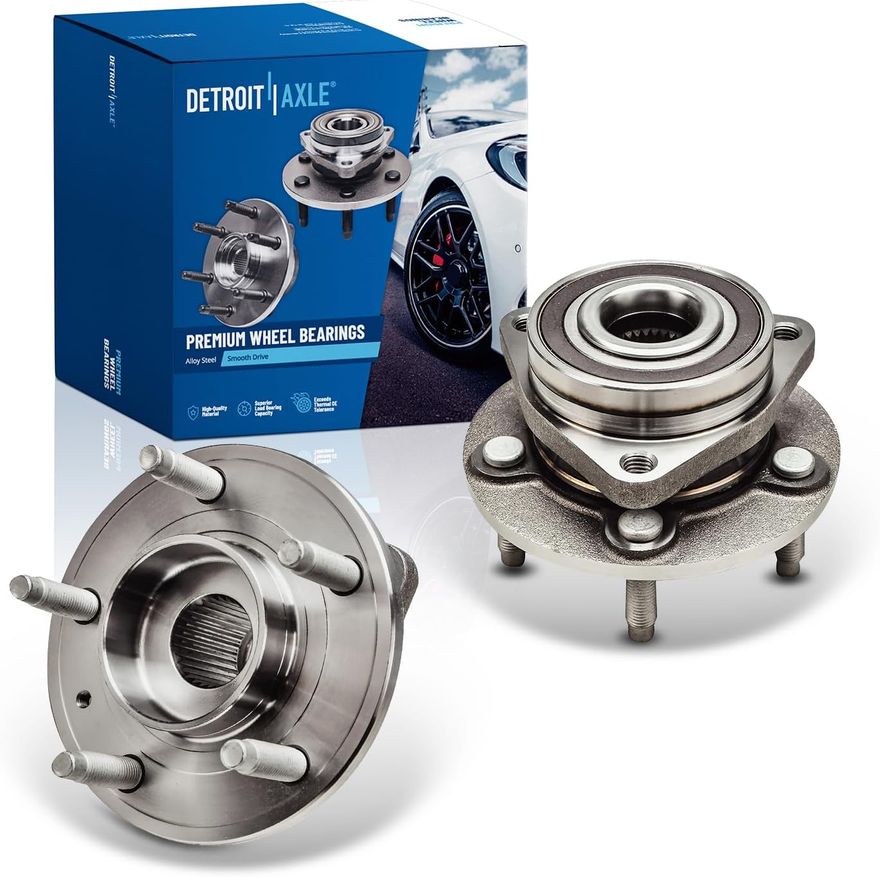 Front Wheel Hub and Bearing - 513316 x2