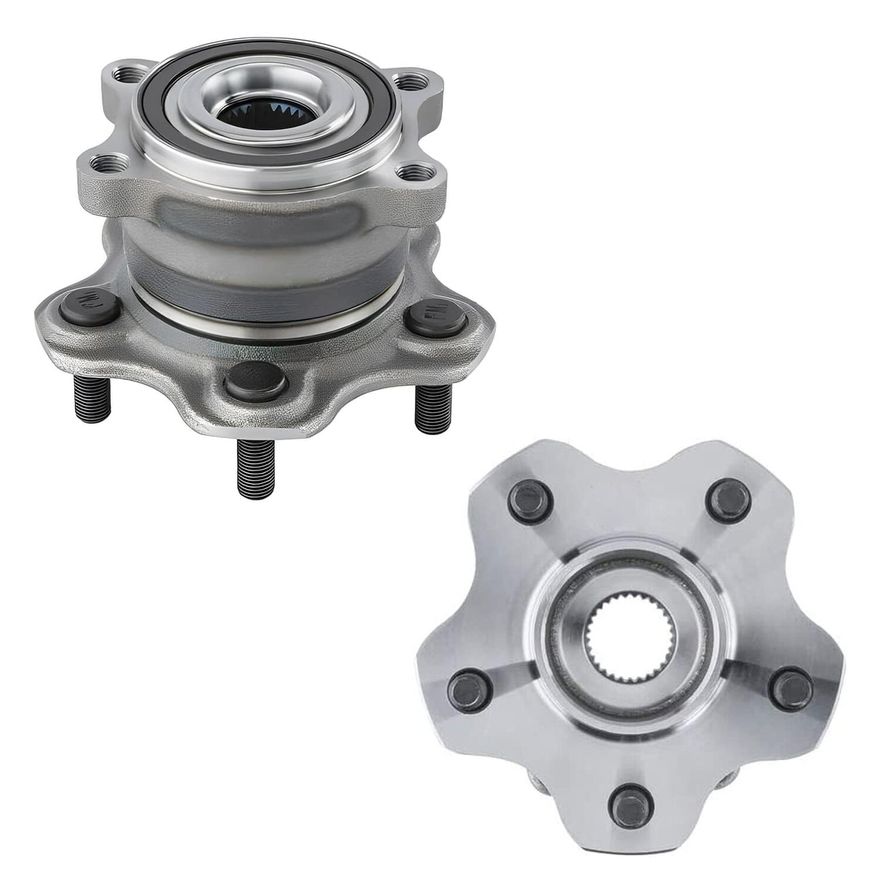 Rear Wheel Hub and Bearing - 512548 x2