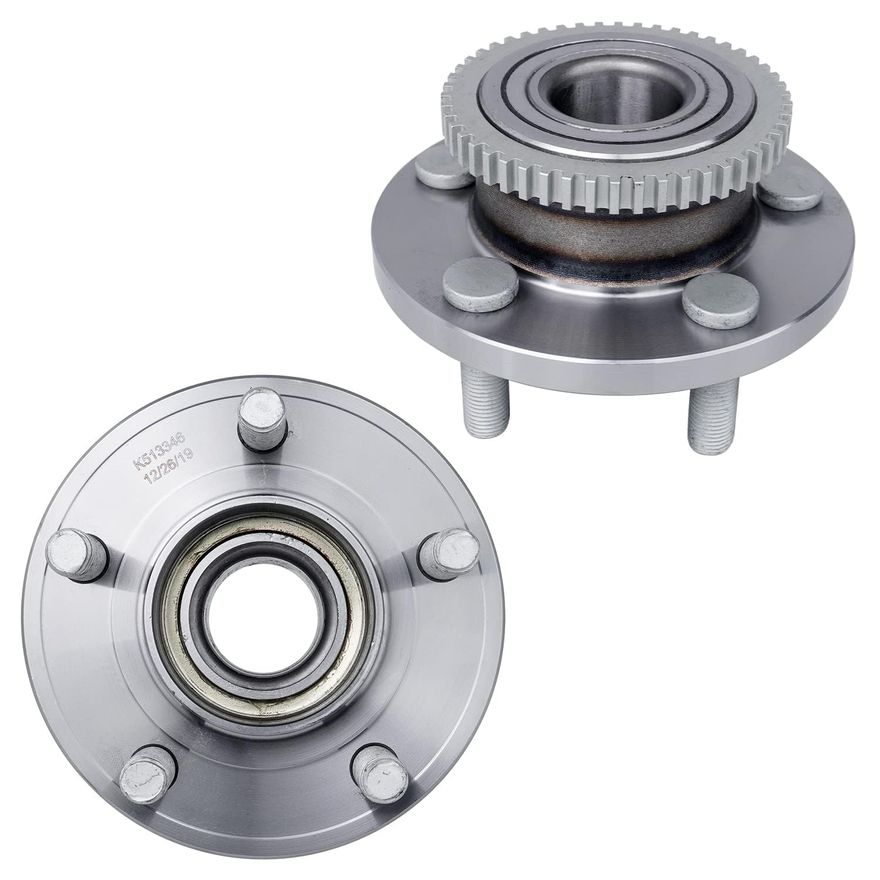 Front Wheel Hub and Bearing - 513346 x2