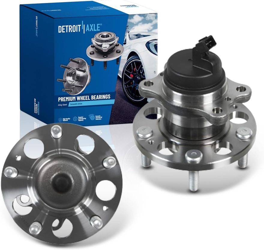 Rear Wheel Hub and Bearing - 512495 x2