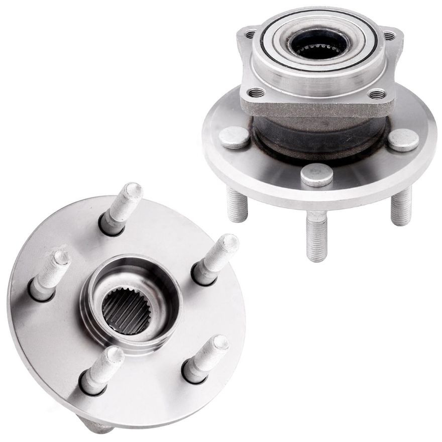 Rear Wheel Hub and Bearing - 512512 x2