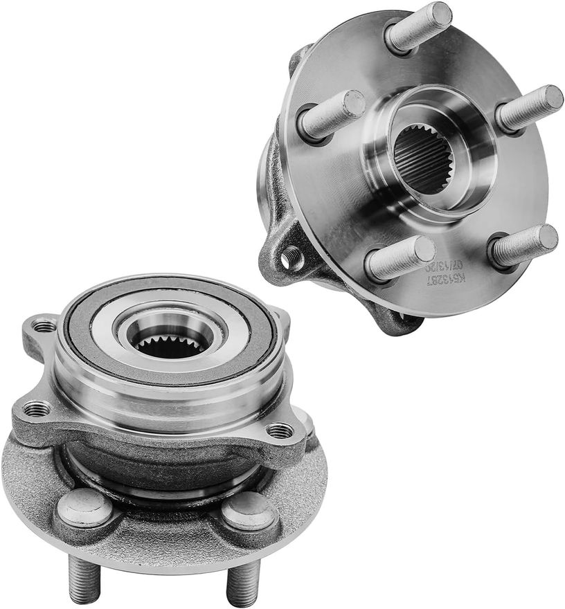 Front Wheel Hub and Bearing - 513287 x2