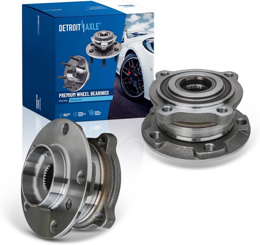 Front Wheel Hub and Bearing - 513305 x2