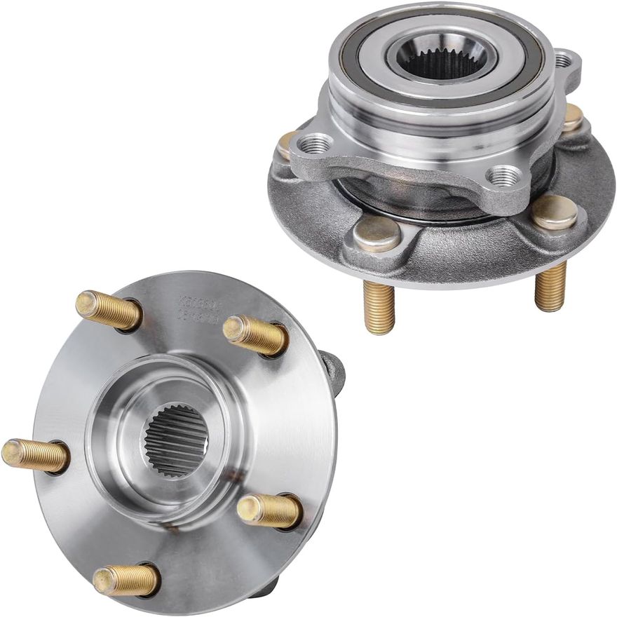 Front Wheel Hub and Bearing - 513300 x2