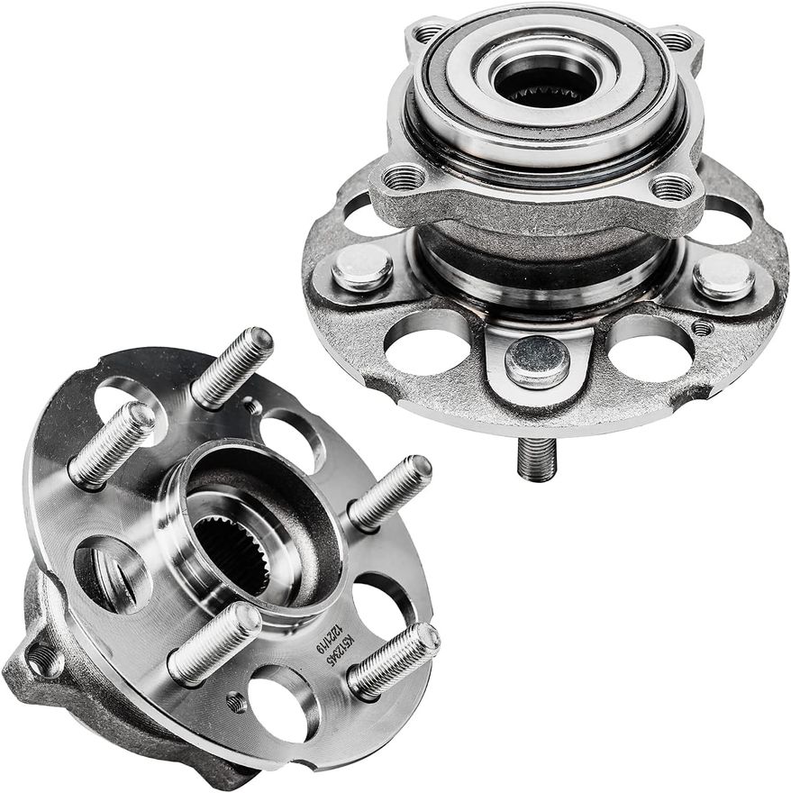 Rear Wheel Hub and Bearing - 512345 x2