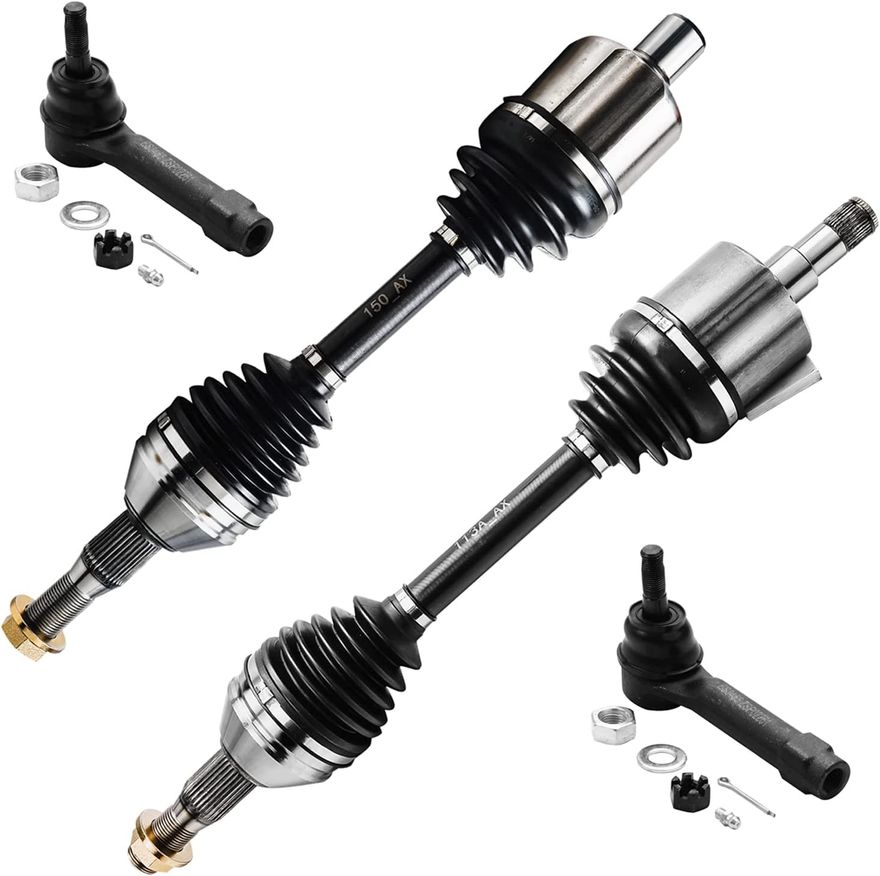 Main Image - Front CV Axles Outer Tie Rods