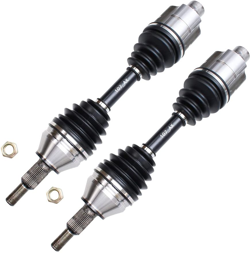 Front CV Axle Shaft - 107_AX x2