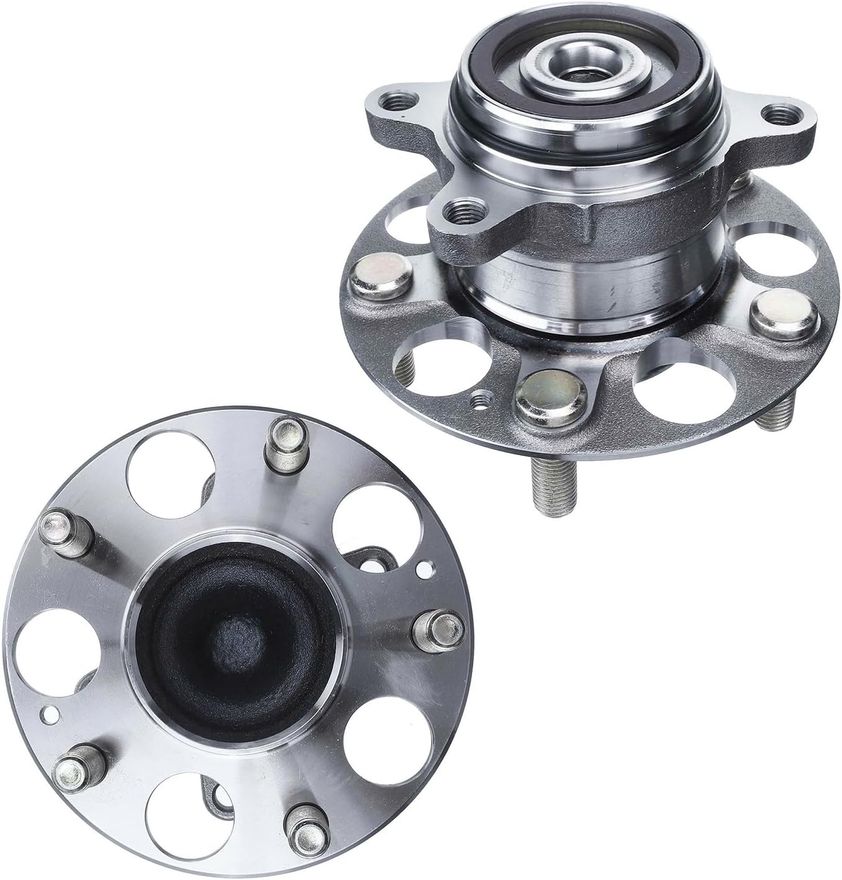 Rear Wheel Hub and Bearings (Pair)