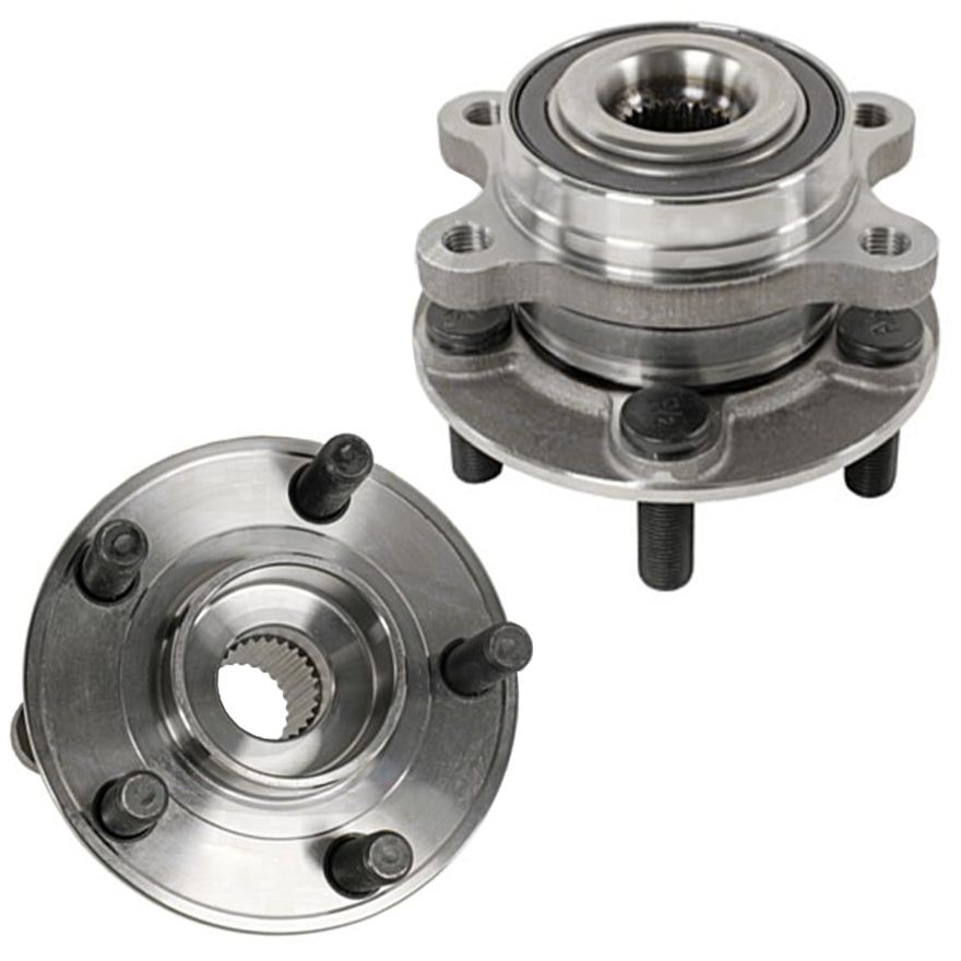 Main Image - Front Wheel Hub and Bearings