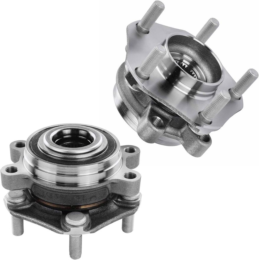 Main Image - Front Wheel Hub and Bearings