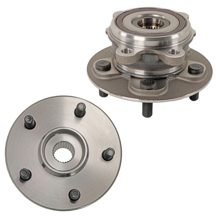 Main Image - Front Wheel Hub and Bearings