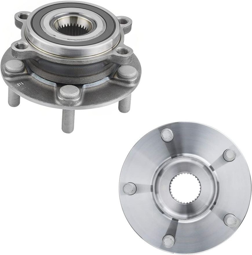 Main Image - Front Wheel Hub and Bearings