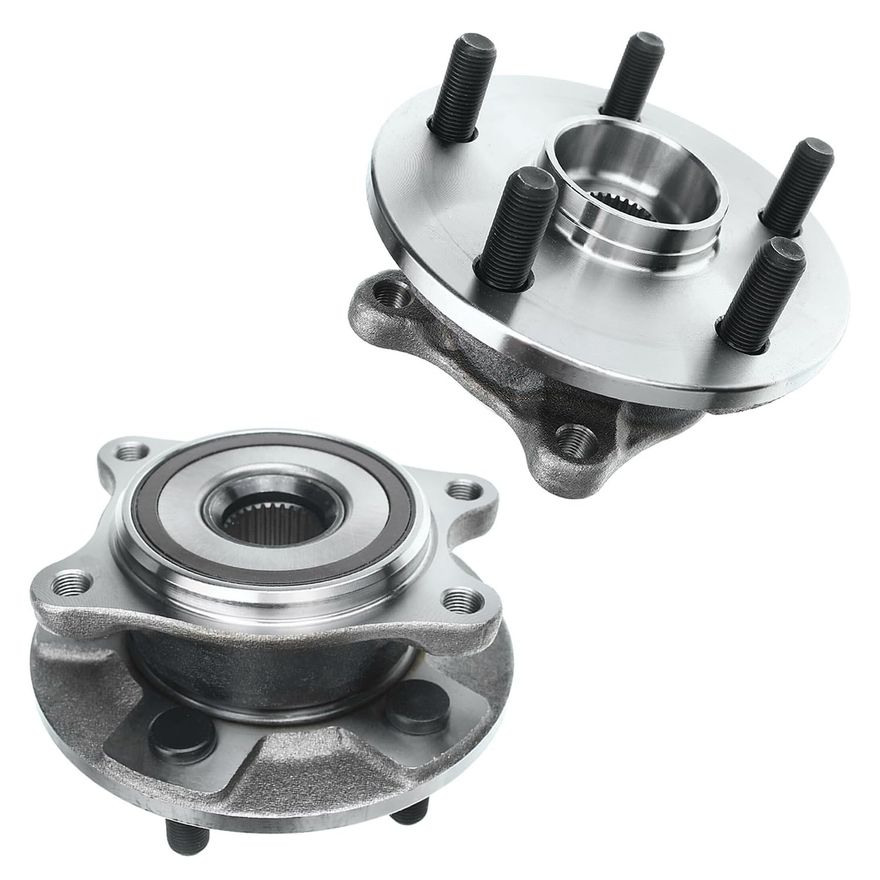 Main Image - Front Wheel Hub and Bearings