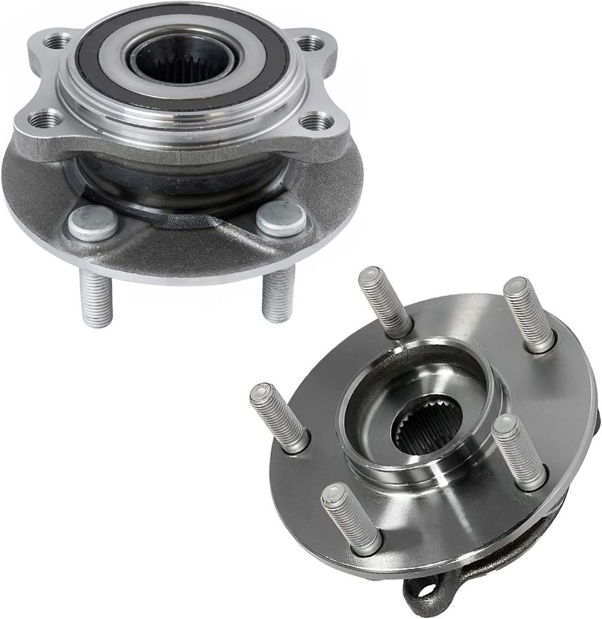 Main Image - Front Wheel Hub and Bearings