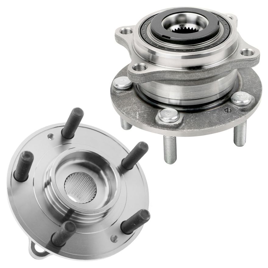 Main Image - Front Wheel Hub and Bearings