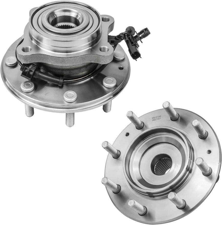 Main Image - Front Wheel Hub and Bearings