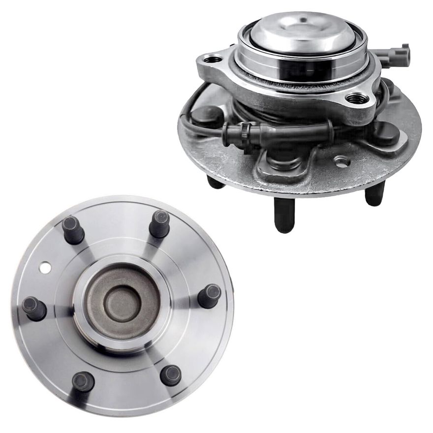 Main Image - Front Wheel Hub and Bearings