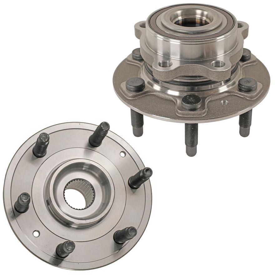 Main Image - Front Wheel Hub and Bearings