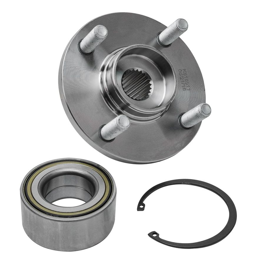 Front Wheel Hub and Bearings - 518511 x2