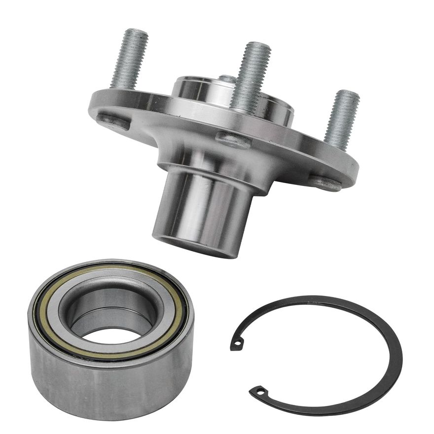 Front Wheel Hub and Bearings - 518511 x2