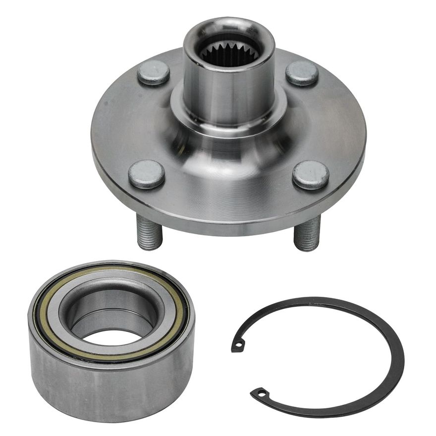 Front Wheel Hub and Bearings - 518511 x2