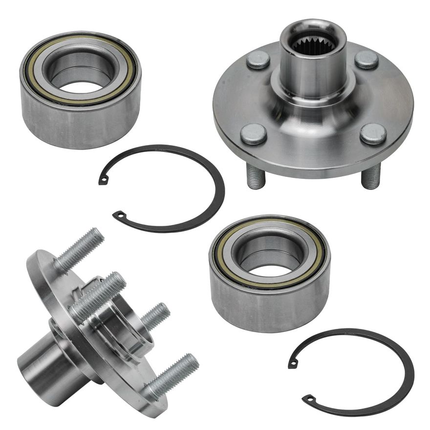 Main Image - Front Wheel Hub and Bearings