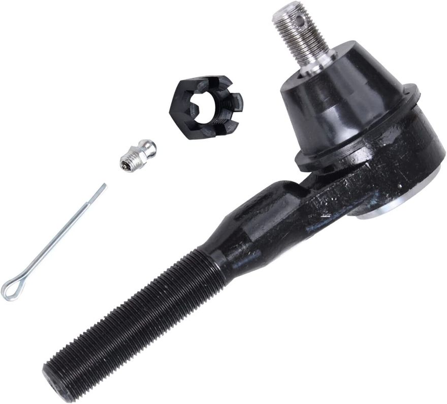 Parts Warehouse 6-Piece Front Tie Rod Kit - Inner & Outer Tie Rods + Adjusting Sleeves (PW0559)
