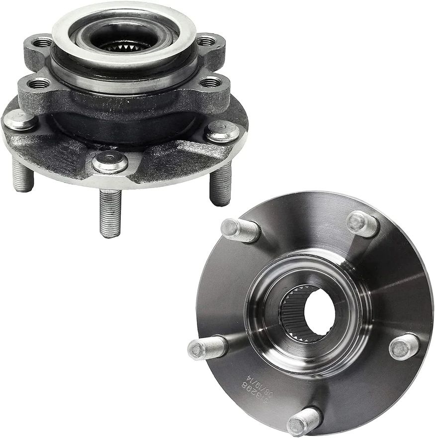 Front Wheel Hub & Bearings - 513298 x2