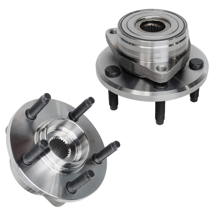 Front Wheel Hub and Bearings - 513100 x2