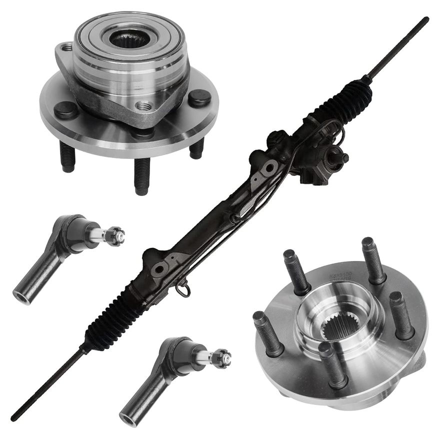 Main Image - Rack and Pinion Wheel Hubs Kit