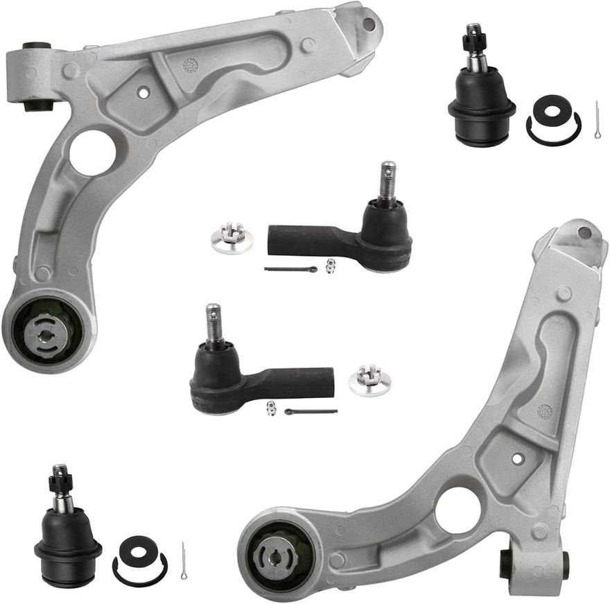 Main Image - Front Control Arms Tie Rods Kit