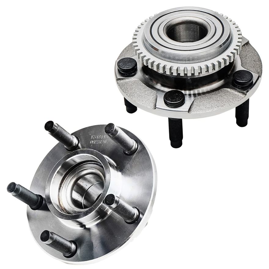 Front Wheel Hub and Bearings - 513115 x2