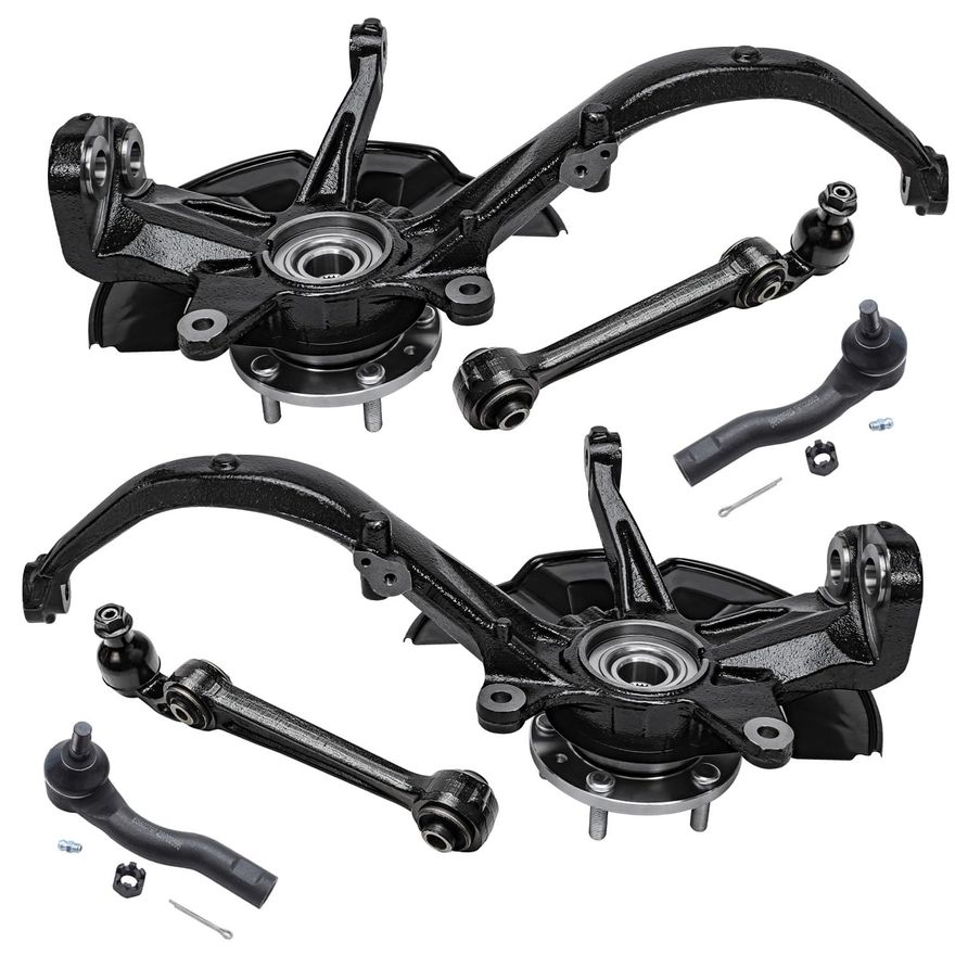 Main Image - Front Control Arms Knuckles Hubs