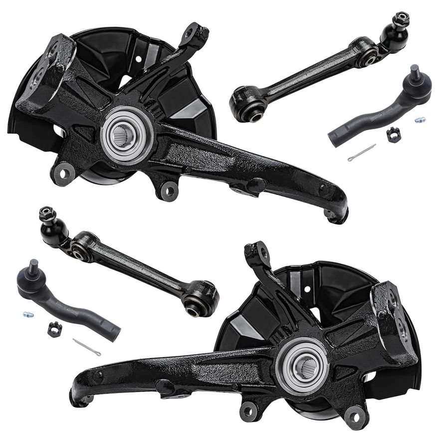 Main Image - Front Control Arms Knuckles Hubs