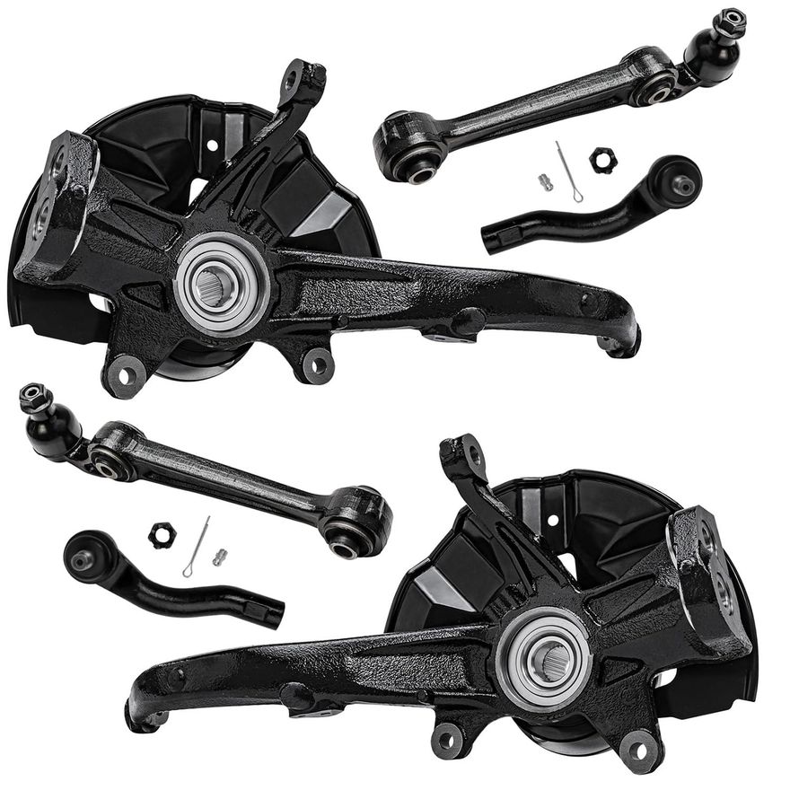 Main Image - Front Control Arms Knuckles Hubs