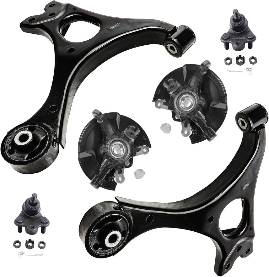 Main Image - Front Control Arms Knuckles Hubs