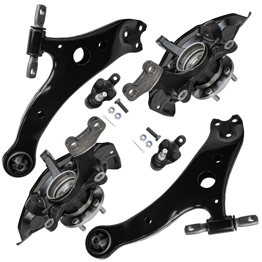 Main Image - Front Knuckle & Hub Control Arms