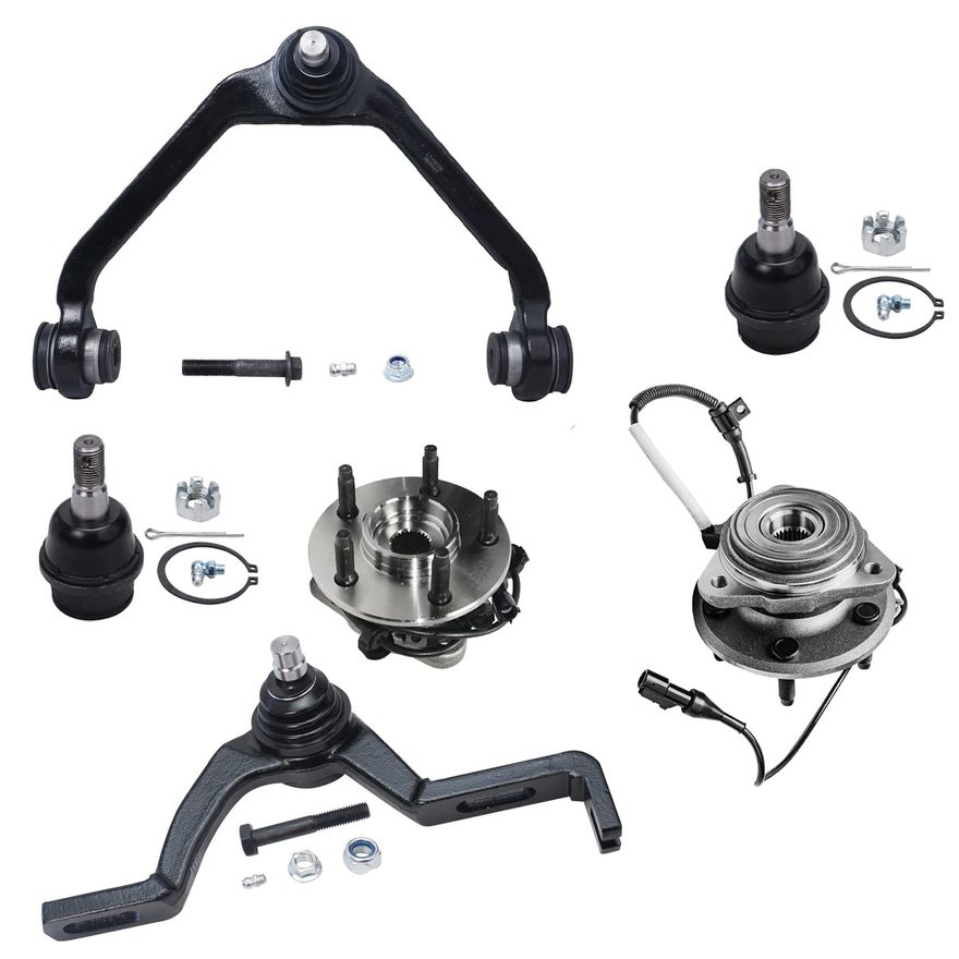 Main Image - Front Control Arms Wheel Hubs