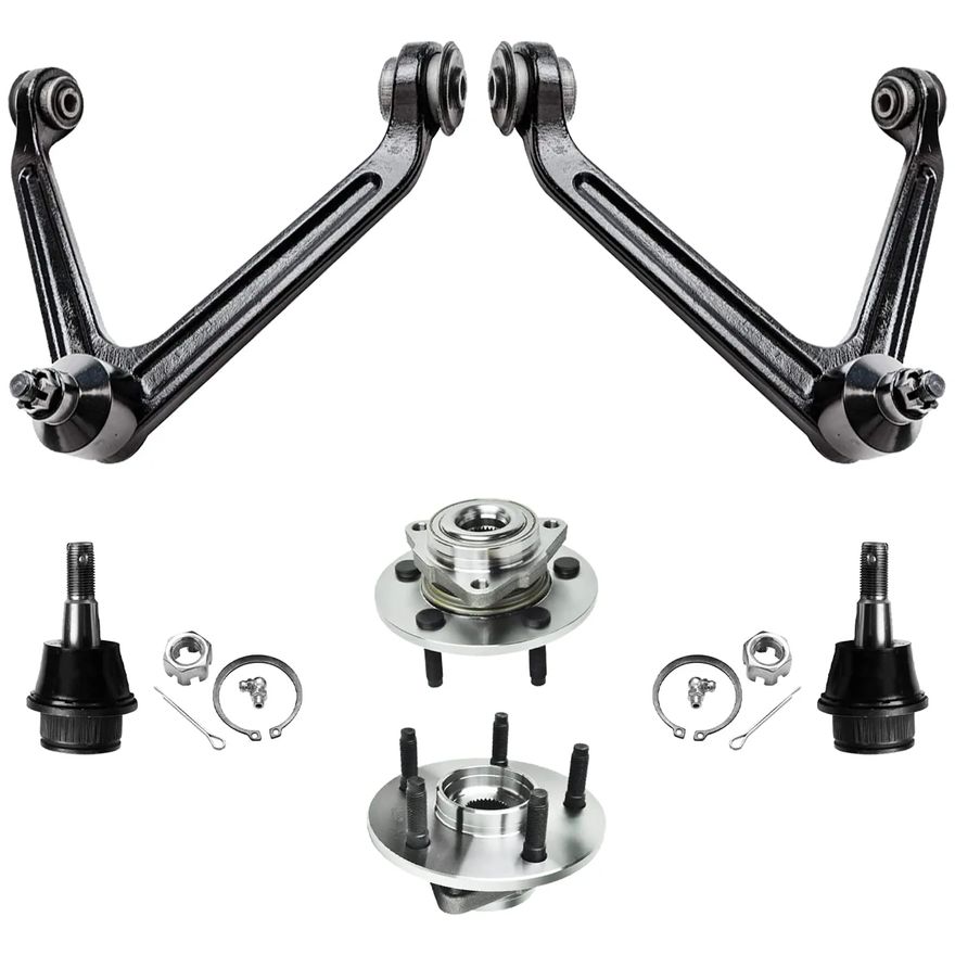 Main Image - Front Control Arms Hubs Kit